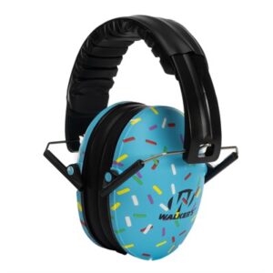 BABY & KID'S FOLDING MUFFS BLUE SPRINKLES