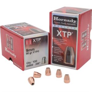 XTP® 9MM (0.355'') 90GR JACKETED HOLLOW POINT 100/BOX