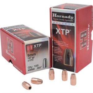 XTPÂ® 9MM (0.355'') 147GR JACKETED HOLLOW POINT 100/BOX
