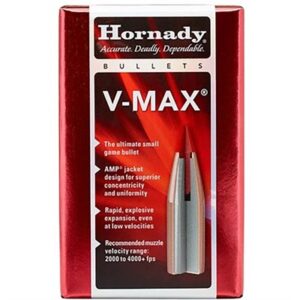 V-MAXÂ® 6MM CAL. (0.243'') 58GR POLYMER TIP BOAT TAIL 100/BOX