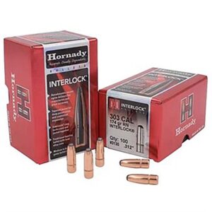 INTERLOCK® 303 CALIBER (0.312'') 174GR ROUND NOSE 100/BOX