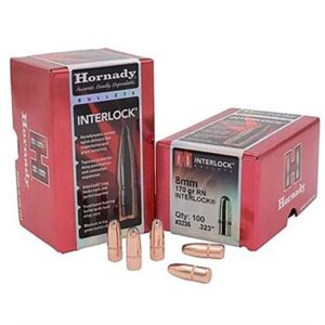 INTERLOCK® 8MM (0.323'') 170GR ROUND NOSE 100/BOX