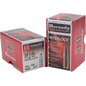 INTERLOCKÂ® 25 CALIBER (0.257'') 117GR ROUND NOSE 100/BOX
