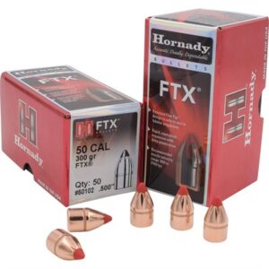 FTXÂ® 50 CALIBER (0.500'') 300GR POLYMER TIPPED 50/BOX