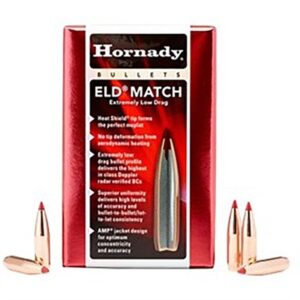 ELD MATCH 6.5MM (0.264'') 123GR POLYMER TIP 100/BOX