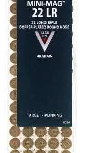 CCI 22 LR MINI MAG 40GR CPRN 100 RD/BX 50 BX/CS