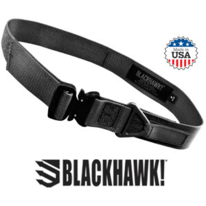 Riggers Cobra Belt Black Medium Fits Waist Size 36 thru 41