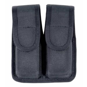 Double Magazine Pouch Single Row Cordura Black