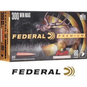 Swift Scirocco II 300 Winchester Magnum 180 Grain Polymer Tip Box of 20