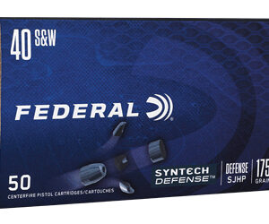 FED SYN DEF 40 S&W 175GR SJHP 50/500