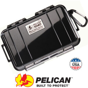 1040 Micro Case with No Foam Black Internal Dimensions 6.5x3.9x1.8