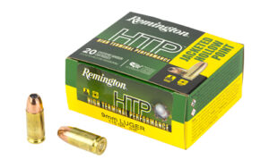 REM 9MM LUGER 115GR JHP 20/500