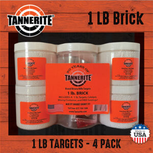 Brick 1 pound Targets 4 Pack