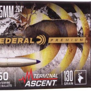 Federal Terminal Ascent Component Bullet - .264 130 Grain PT 50/ct