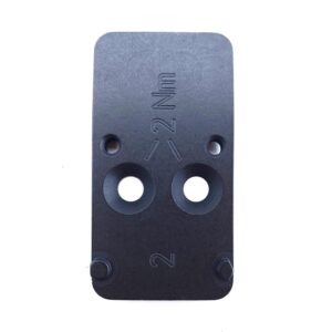 H&K Optics Plate #2 for VP9 Optic Ready Models fits Trijicon RMR/Holosun