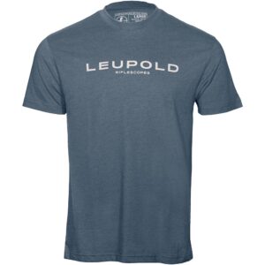 Leupold Riflescopes Short Sleeve Shirt Indigo L