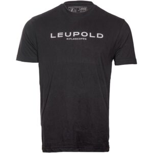 Leupold Riflescopes Short Sleeve Shirt Black 2XL