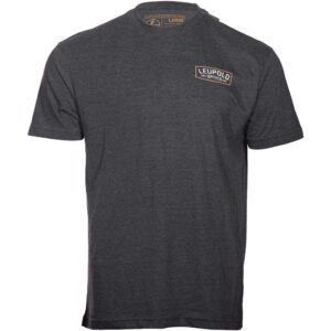 Leupold Badge Short Sleeve Shirt Charcoal M