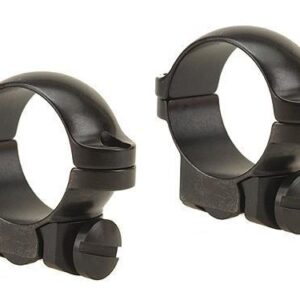Leupold 2-Piece Solid Steel Ringmounts - Ruger No. 1 & .77/22 1" Low Gloss Black
