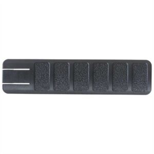 BATTLE GRIP RAIL COVER PICATINNY POLYMER BLACK 6''