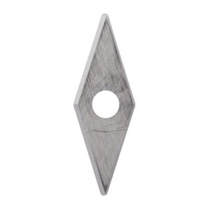 7 DEGREE RELIEF, THICKNESS: .125'', SHAPE: DIAMOND