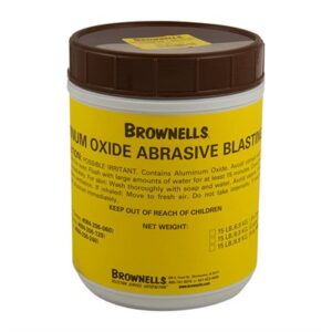 ALUMINUM OXIDE ABRASIVE BLASTING, COARSE, 120 GRIT, 6 LBS