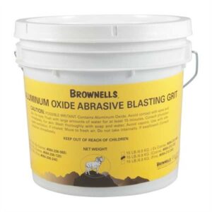 ALUMINUM OXIDE ABRASIVE BLASTING, COARSE, 120 GRIT, 15 LBS