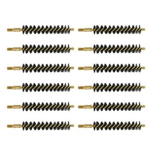 HEAVY WEIGHT NYLON RIFLE BRUSH 416 CALIBER 12 PACK