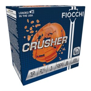 CRUSHER 12 GAUGE 2-3/4'' 1OZ #8 SHOT 25/BOX