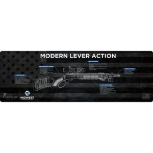 GUN MAT LEVER ACTION SERIES 36''X12'' BLACK