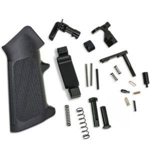 AR-15 LOWER PARTS LITE KIT W/NO FIRE CONTROL GROUP BLACK
