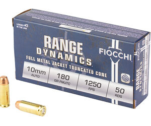 FIOCCHI RANGE DYNA 10MM 180GR 50/500