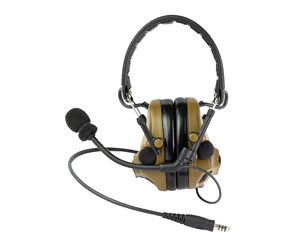 PELTOR COMTAC V HEADSET W/ MIC COY