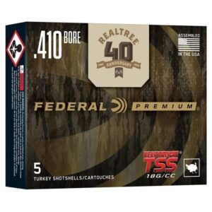 Federal Heavyweight TSS Realtree 40th Anniversary Special Edition Shotshell 410 ga 3" 13/16oz 1100 fps #9 5/ct