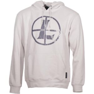 Leupold Distressed Reticle Hoodie Bone S