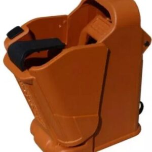 Maglula UpLULA Universal Pistol Mag Loader/Unloader 9mm TO .45 cal - Orange Brown