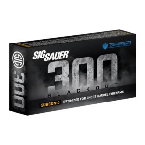 Sig Sauer Tac-TX Rifle Ammunition .300 Blackout 110gr JSP 1000 fps 20/ct