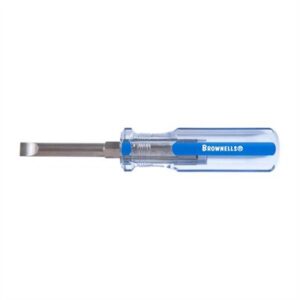 FIXED BLADE SCREWDRIVER #16, .34 SHANK, .040 BLADE THICKNESS