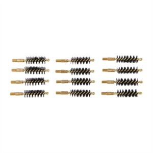 HEAVY WEIGHT BRUSH, NYLON, 9MM/.38/.357 CAL PISTOL, 12 PACK