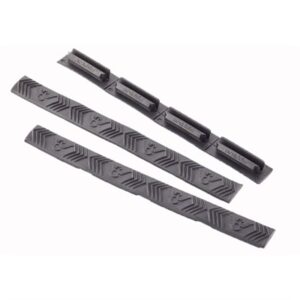 M-LOK RAIL COVER 4-SLOT 3-PACK BLACK