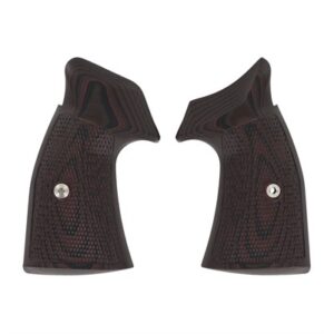 S&W K/L FRAME TAC DIAMOND, SQUARE BUTT, BLACK CHERRY
