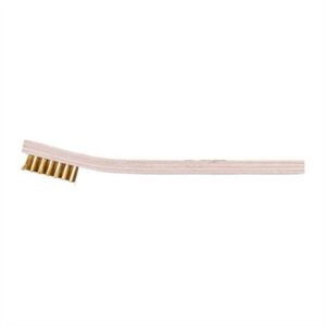 GUNSMITH HEAVY DUTY BRUSH, BRASS WIRE, STRAIGHT, 1 PACK