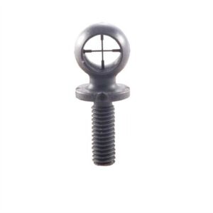 CROSSHAIRS DUPLEX HOODED FRONT SIGHT  BRASS BLACK