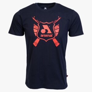 Arsenal Small Blue Cotton Relaxed Fit Classic T-Shirt