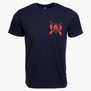 Arsenal Medium Blue Cotton Relaxed Fit Classic T-Shirt