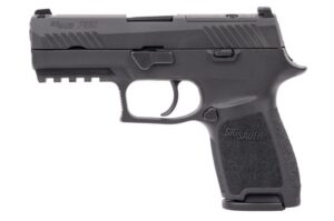 P320 Compact 9mm 3.9" Black (2) 10-rd
