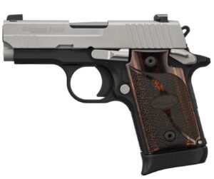 P938 9mm 3" 9mm NS 2-Tone SS/Wd 6/7-rd