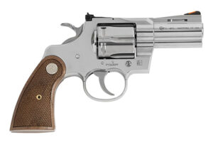 Python, .357 Mag, 2.5" Barrel, Stainless, Waln