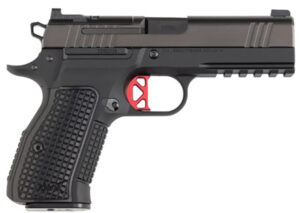 Dan W DWX COMPACT 9mm 4" OR/Rail, Blk, 15-rd