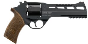 RHINO Rev 60DS 10mm 6" FO Sight Blk/Wood 6-r